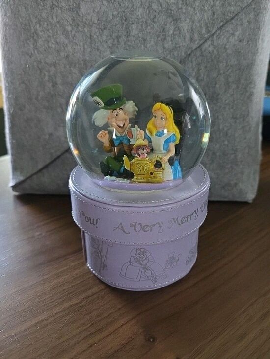 Disney Other - Disney Alice in Wonderland Jewelry Box/Snow Globe A Very Merry Unbirthday To You